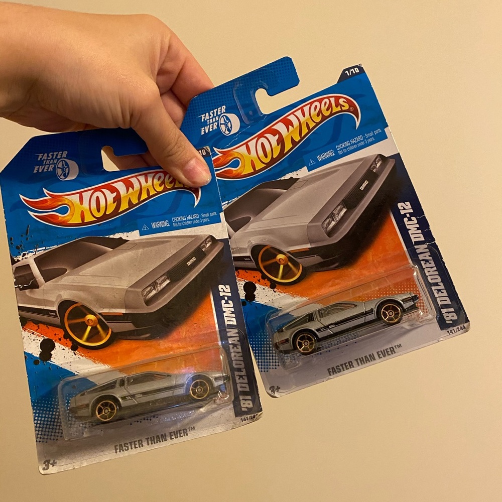 ‘81 Delorean DMC-12 HOT WHEELS